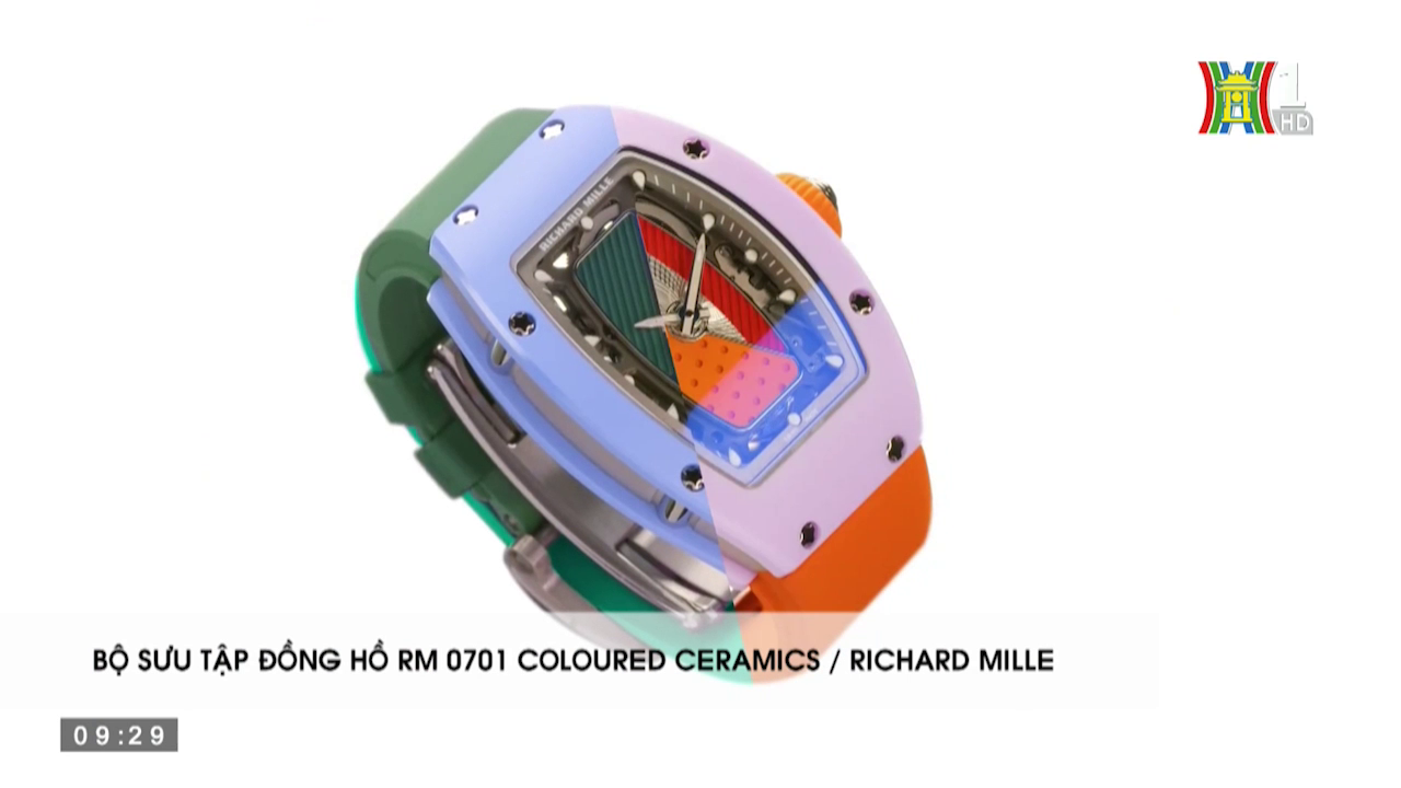 Đẹp và phong cách: Bộ sưu tập đồng hồ RM 0701 Coloured Ceramics- Richard Mille